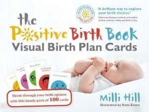 Positive Birth Book Visual Birth Plan Cards de MILLI Hill