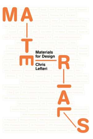 Materials for Design de Chris Lefteri