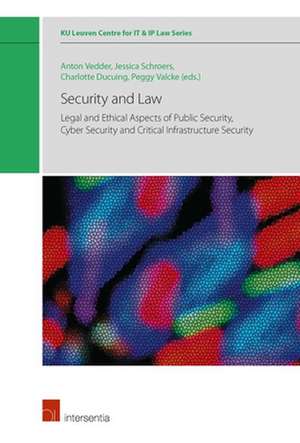 Security and Law de Anton Vedder