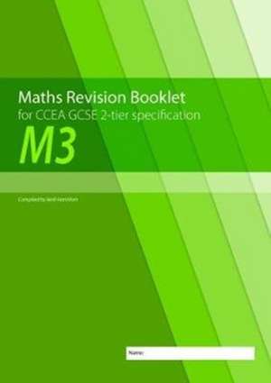 Maths Revision Booklet M3 for CCEA GCSE 2-tier Specification de Neill Hamilton