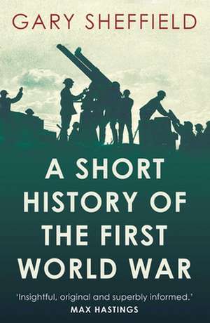 A Short History of the First World War de Gary Sheffield