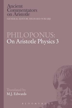 Philoponus: On Aristotle Physics 3 de Mark Edwards