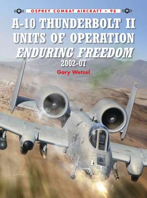 A-10 Thunderbolt II Units of Operation Enduring Freedom 2002-07 de Gary Wetzel