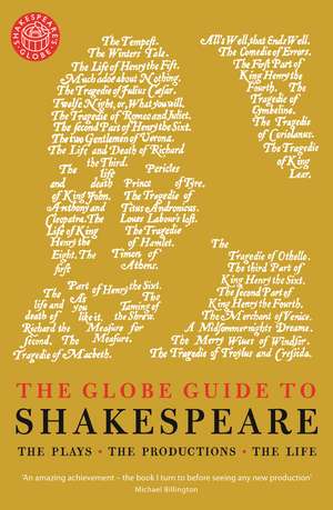 The Globe Guide to Shakespeare: The plays, the productions, the life de Andrew Dickson