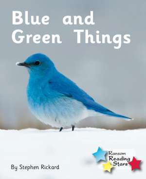 Blue and Green Things de Rickard Stephen