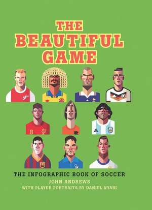 The Beautiful Game: The Infographic Book of Soccer de John Andrews