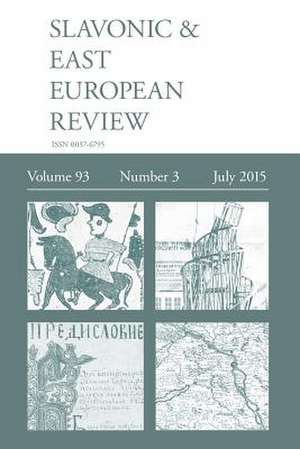 Slavonic & East European Review (93 de Martyn Rady