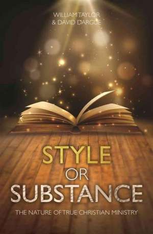 Style Or Substance? de David Dargue