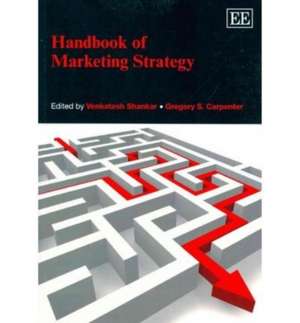 Handbook of Marketing Strategy de Venkatesh Shankar