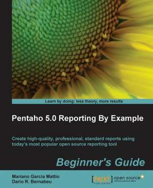 Pentaho 4.0 Reporting by Example de Ing Bernabeu R. Dario