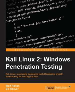 Kali Linux 2 de Wolf Halton