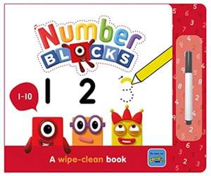 Numberblocks 1-10: A Wipe-Clean Book de Numberblocks