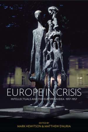 Europe in Crisis de Matthew D'Auria