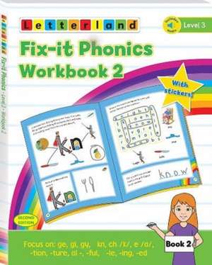 Fix-it Phonics - Level 3 - Workbook 2 (2nd Edition) de Lisa Holt