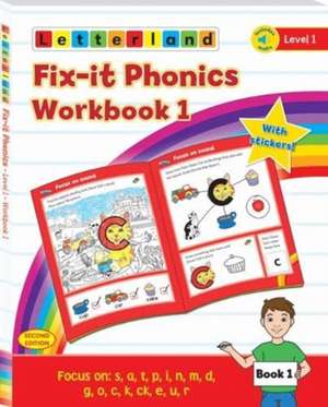 Fix-it Phonics - Level 1 - Workbook 1 (2nd Edition) de Lisa Holt