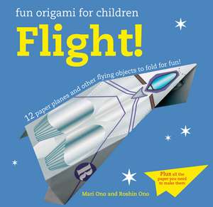 Fun Origami for Children: Flight!: 12 paper planes and other flying objects to fold for fun! de Mari Ono