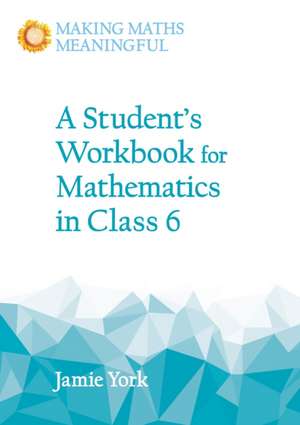 A Student's Workbook for Mathematics in Class 6 de Jamie York