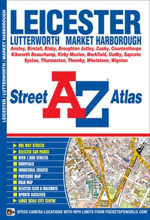 Leicester A-Z Street Atlas de Geographers' A-Z Map Co Ltd