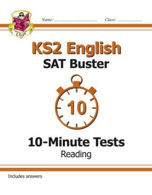 KS2 English SAT Buster 10-Minute Tests: Reading - Book 1 (for the 2025 tests) de Cgp Books