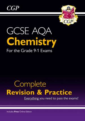 GCSE Chemistry AQA Complete Revision & Practice includes Online Ed, Videos & Quizzes: for the 2025 and 2026 exams de Cgp Books