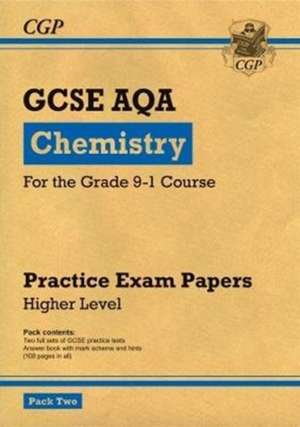 GCSE Chemistry AQA Practice Papers: Higher Pack 2 de Cgp Books