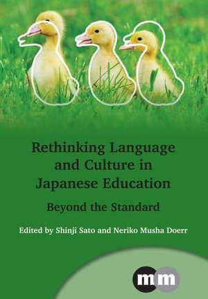 Rethinking Language and Culture in Japanese Education de Shinji Sato