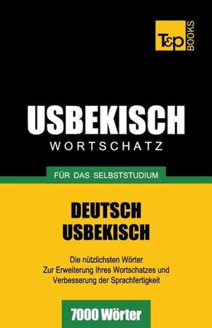 Usbekischer Wortschatz Fur Das Selbststudium - 7000 Worter: Special Edition - Japanese de Andrey Taranov