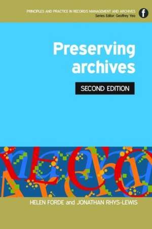 Preserving Archives de Helen Forde