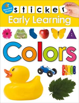 EARLY LEARN STICKER COLOURS de PRIDDY ROGER