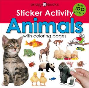 Sticker Activity Animals de Roger Priddy