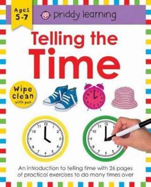 Telling The Time de Priddy Books