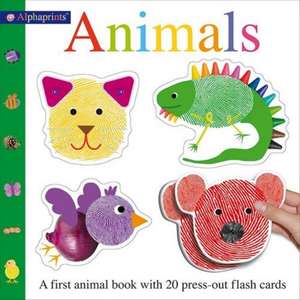 Alphaprint Animals Flashcard Book de Roger Priddy