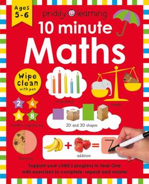 10 Minute Maths de Priddy Books