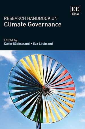 Research Handbook on Climate Governance de Karin Bäckstrand