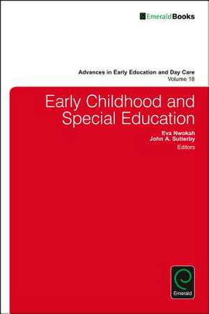 Early Childhood and Special Education de Eva E. Nwokah