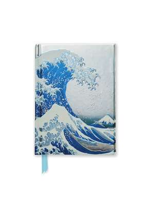 Hokusai: The Great Wave (Foiled Pocket Journal) de Flame Tree Studio