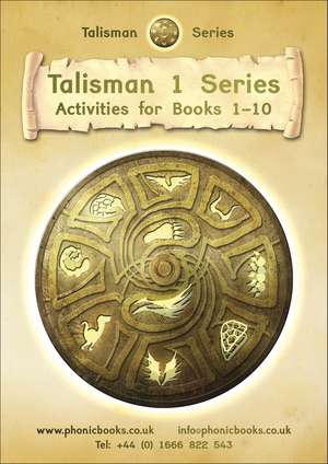 Phonic Books Talisman 1 Activities: Photocopiable Activities Accompanying Talisman 1 Books for Older Readers (Alternative Vowel Spellings) de Phonic Books