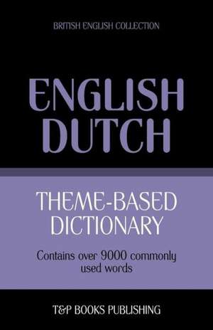 Theme-Based Dictionary British English-Dutch - 9000 Words: Geospatial Analysis with Python de Andrey Taranov