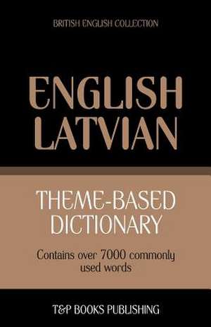 Theme-Based Dictionary British English-Latvian - 7000 Words: Geospatial Analysis with Python de Andrey Taranov