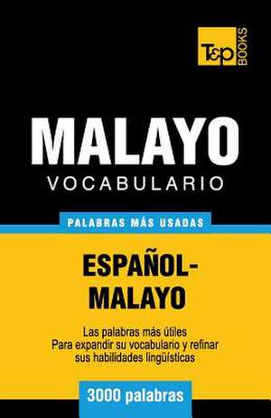 Vocabulario Espanol-Malayo - 3000 Palabras Mas Usadas: Geospatial Analysis with Python de Andrey Taranov