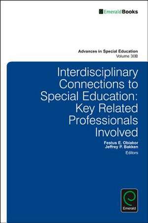 Interdisciplinary Connections to Special Educati – Key Related Professionals Involved de Anthony F. Rotatori