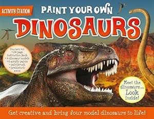 Activity Gift Boxes: Paint Your Own Dinosaurs de Nat Lambert