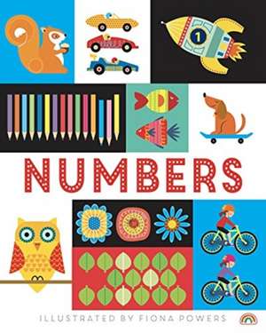 LIFT THE FLAP NUMBERS de Fiona Powers