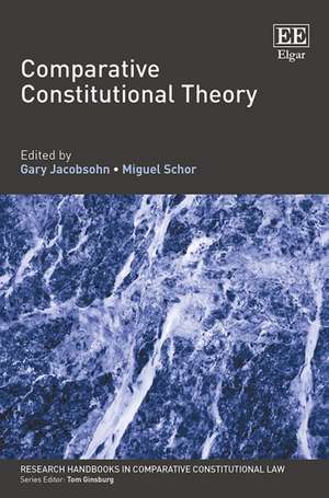 Comparative Constitutional Theory de Gary Jacobsohn