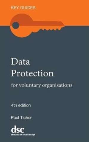 Data Protection de Paul Ticher