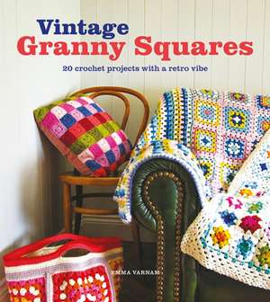 Vintage Granny Squares de Emma Varnam