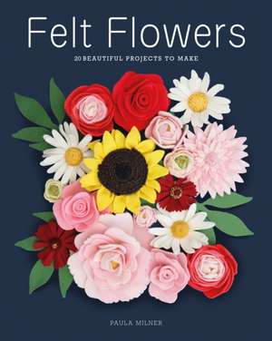 Felt Flowers de Paula Milner