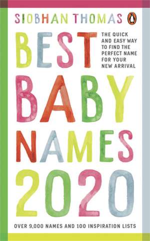 Best Baby Names 2020 de Siobhan Thomas