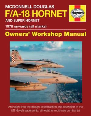 McDonnell Douglas F/A–18 Hornet And Super Hornet – 1978 onwards (all marks) de Steve Davies