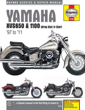 Yamaha XVS650 & 1100 Drag Star/V–Star (97 – 11) Haynes Repair Manual de Phil Mather